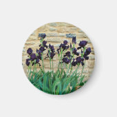 Bearded Iris Magnet (Vorne)