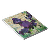 Bearded Iris Notizblock (angewinkelt)