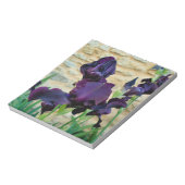 Bearded Iris Notizblock (Rotiert)
