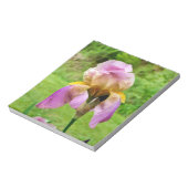 Bearded Iris Notizblock (Rotiert)