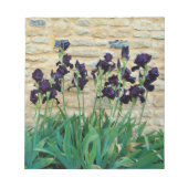 Bearded Iris Notizblock (Vorderseite)