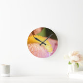 Bearded Iris Runde Wanduhr (Zuhause)