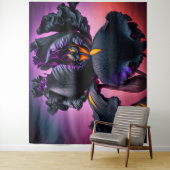 Bearded Iris Wandteppich (Beispiel)