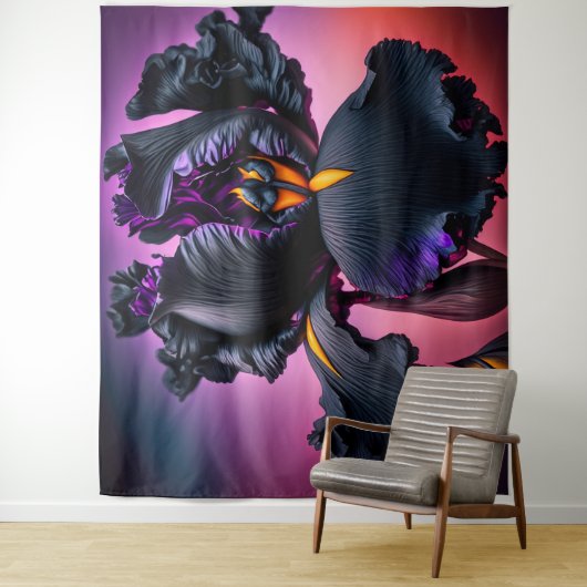 Bearded Iris Wandteppich (Beispiel)