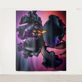 Bearded Iris Wandteppich