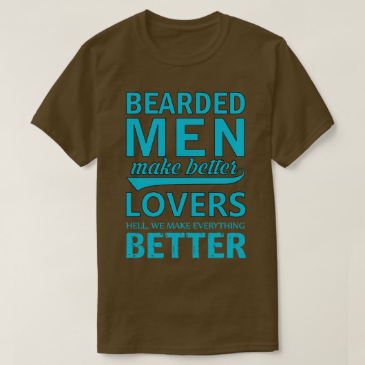 BEARDED LOVERS T-Shirt (Design vorne)