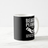 Bearded Plumber Weitläufiger Superior Plumbing Spa Kaffeetasse (VorderseiteRechts)