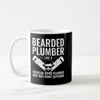 Bearded Plumber Weitläufiger Superior Plumbing Spa Kaffeetasse