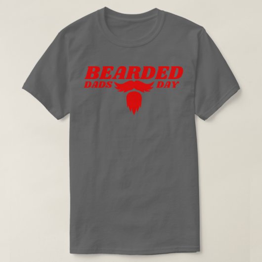 Bearded Vaters Day Classic TShirt (Design vorne)