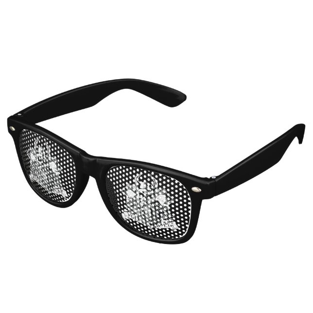 Bearded Viking Warrior Partybrille (Schrägansicht)