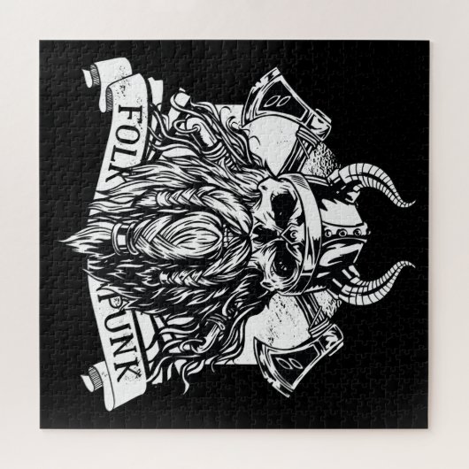 Bearded Viking Warrior Puzzle (Horizontal)