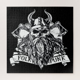 Bearded Viking Warrior Puzzle