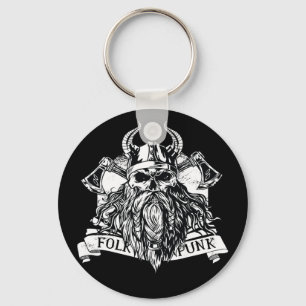 Bearded Viking Warrior Schlüsselanhänger