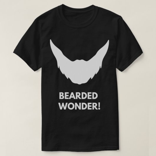 Bearded Wonder Beard Fan 17 T-Shirt (Design vorne)