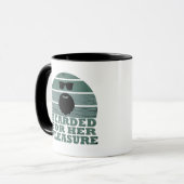 Bearded zites lustiges Bart Redewendungen Geschenk Tasse (Vorderseite Links)