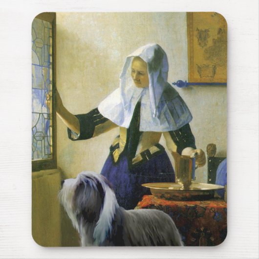Beardie 10 - Pitcher - Maßgeschneidert Mousepad (Vorne)