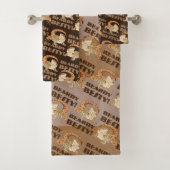Beardie Bestie Badhandtuch Set (Insitu)
