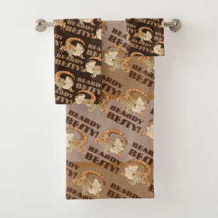 Beardie Bestie  Badhandtuch Set
