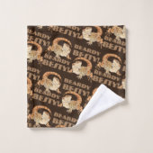 Beardie Bestie Badhandtuch Set (Waschlappen)
