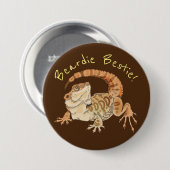 Beardie Bestie! Button (Vorne & Hinten)