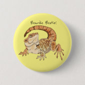 Beardie Bestie! Button (Vorderseite)