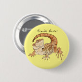 Beardie Bestie! Button (Vorne & Hinten)