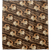 Beardie Bestie Duschvorhang (Vorderseite)