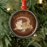 Beardie Bestie! Keramik-Ornament