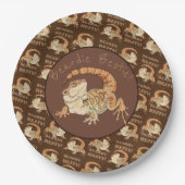 Beardie Bestie! Pappteller (Vorderseite)