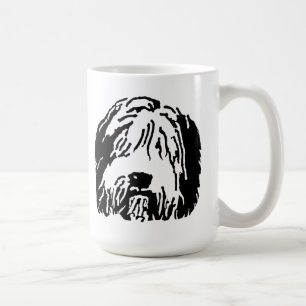 Beardie Cartoon-Tasse Kaffeetasse