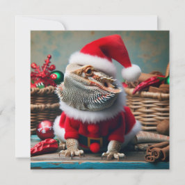 Beardie Christmas Card Feiertagskarte