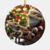 Beardie Christmas Ornament (Vorne)