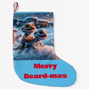 Beardie Christmas Strumpf Kleiner Weihnachtsstrumpf