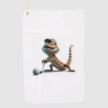 Beardie Golf Towel