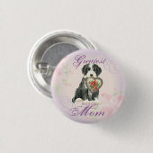 Beardie Heart Mama Button (Vorne & Hinten)