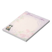 Beardie Heart Mama Notizblock (Rotiert)