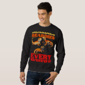 Beardies Beardies Everywhere  Bearded Dragon Pet L Sweatshirt (Vorne ganz)
