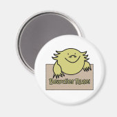 Beardies-Regel! Magnet (Vorderseite/Rückseite)