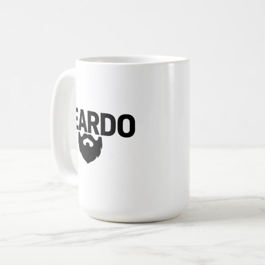 BEARDO KAFFEETASSE (Vorderseite Links)