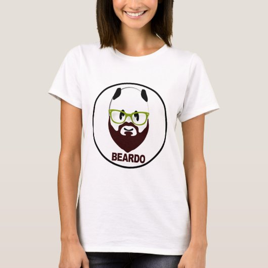 Beardo Panda T-Shirt (Vorderseite)