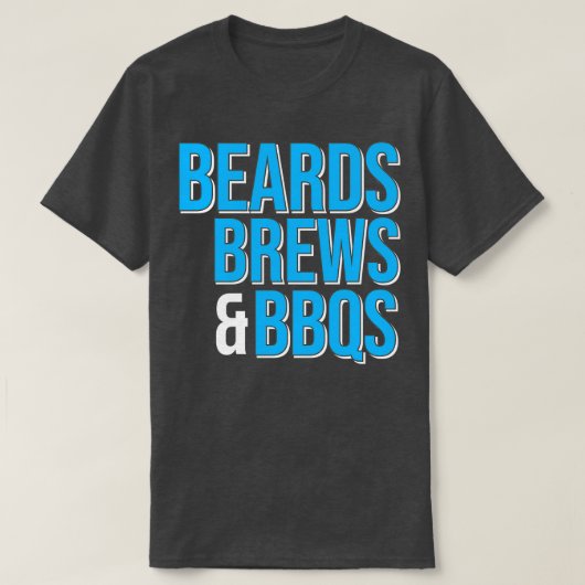 Beards Brews BBQ T-Shirt (Design vorne)