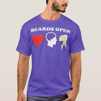 Beards Open Minds Hörbeine 2 T-Shirt