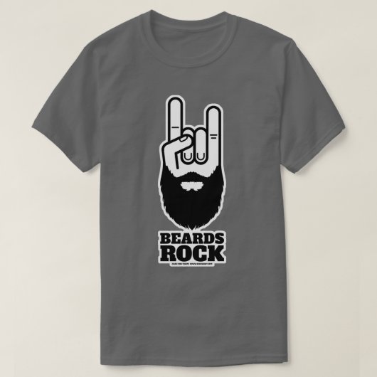 Beards Rock T-Shirt (Design vorne)