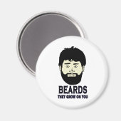 BEARDS - Sie wachsen auf Magnet (Vorderseite/Rückseite)