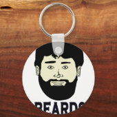 BEARDS - Sie wachsen auf Schlüsselanhänger (Vorderseite)