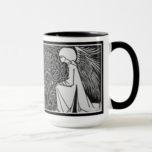 Beardsley Engels-Kunst Nouveau Tasse (Rechts)