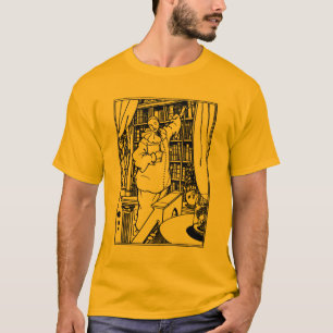 Beardsley Illustration: Pierrots Bibliothek T-Shirt