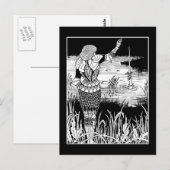 Beardsley Knight Excalibur Post Card Postkarte (Vorne/Hinten)