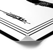 Beardsley - Kopf auf einem Platter: Die Belohnung Poster (Ecke)