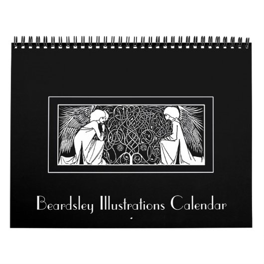 Beardsley Kunst Nouveau Illustrations-Kalender Kalender (Titelbild)
